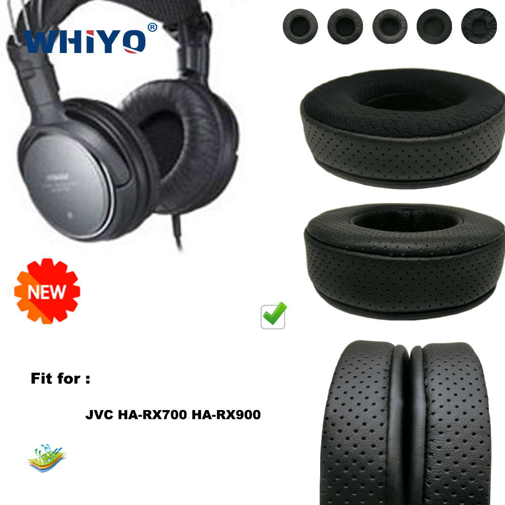 Velvet Cushion Cover - 交換用イヤーパッドjvc HA-RX700 HA-RX900ヘクタールrx 700 900ヘッドセットパーツの革クッションベルベット耳あてヘッドセットスリーブカバー