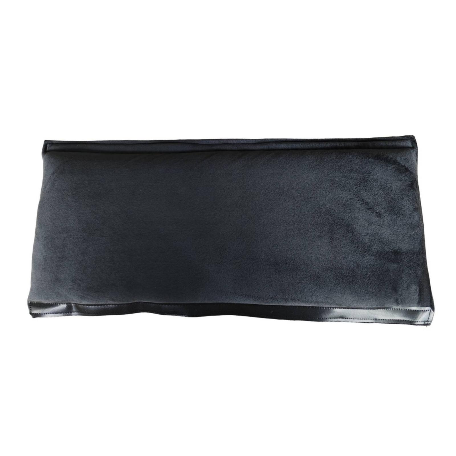 Velvet Cushion Cover - 厚手のベルベットヨガリングパッドクッション、滑り止めフープカバー、エアヨガ練習用エクササイズアクセサリー