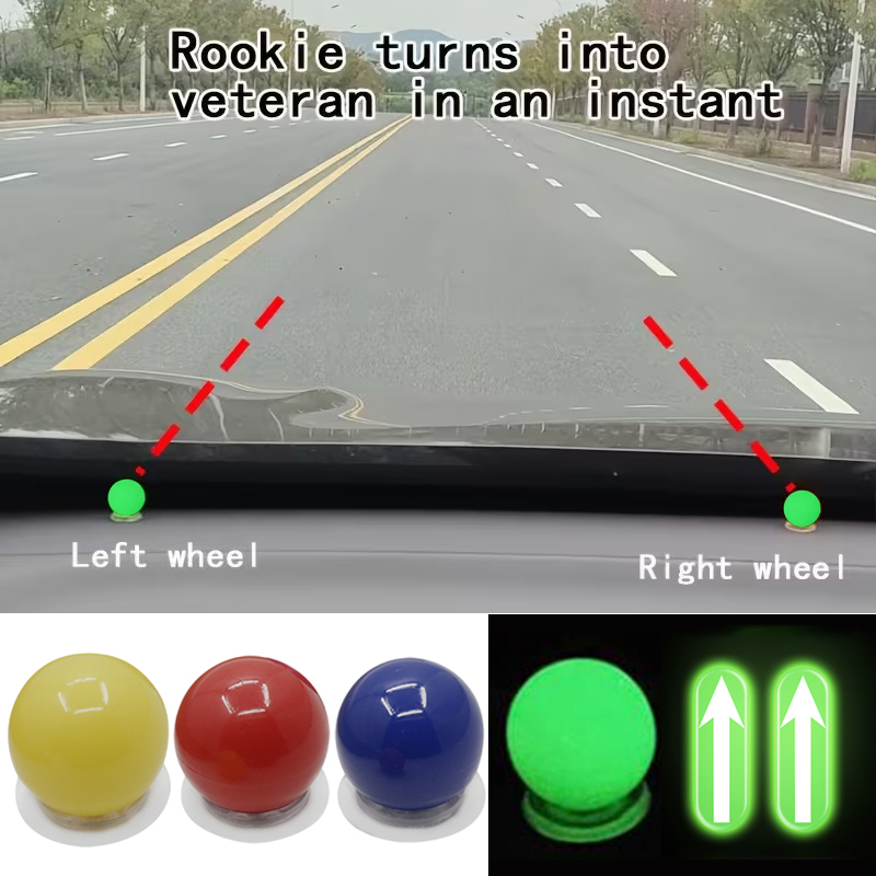 Interior Design Software - 新製品2個セット 車用駐車補助ガイドマーカー＆ホイールアライメントステッカー、低光量下でも視認可能な駐車ライン、初心者ドライバー向け補助具
