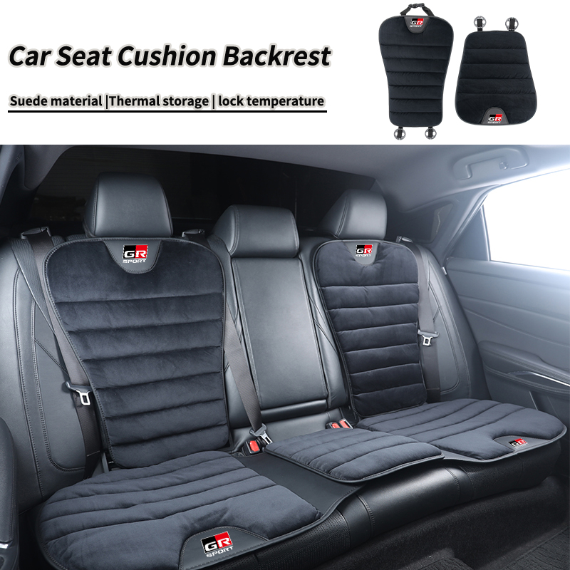 車用ベルベットシートクッション 冬用暖かい背もたれシートカバ - Velvet Cushion Cover のレビューと価格
