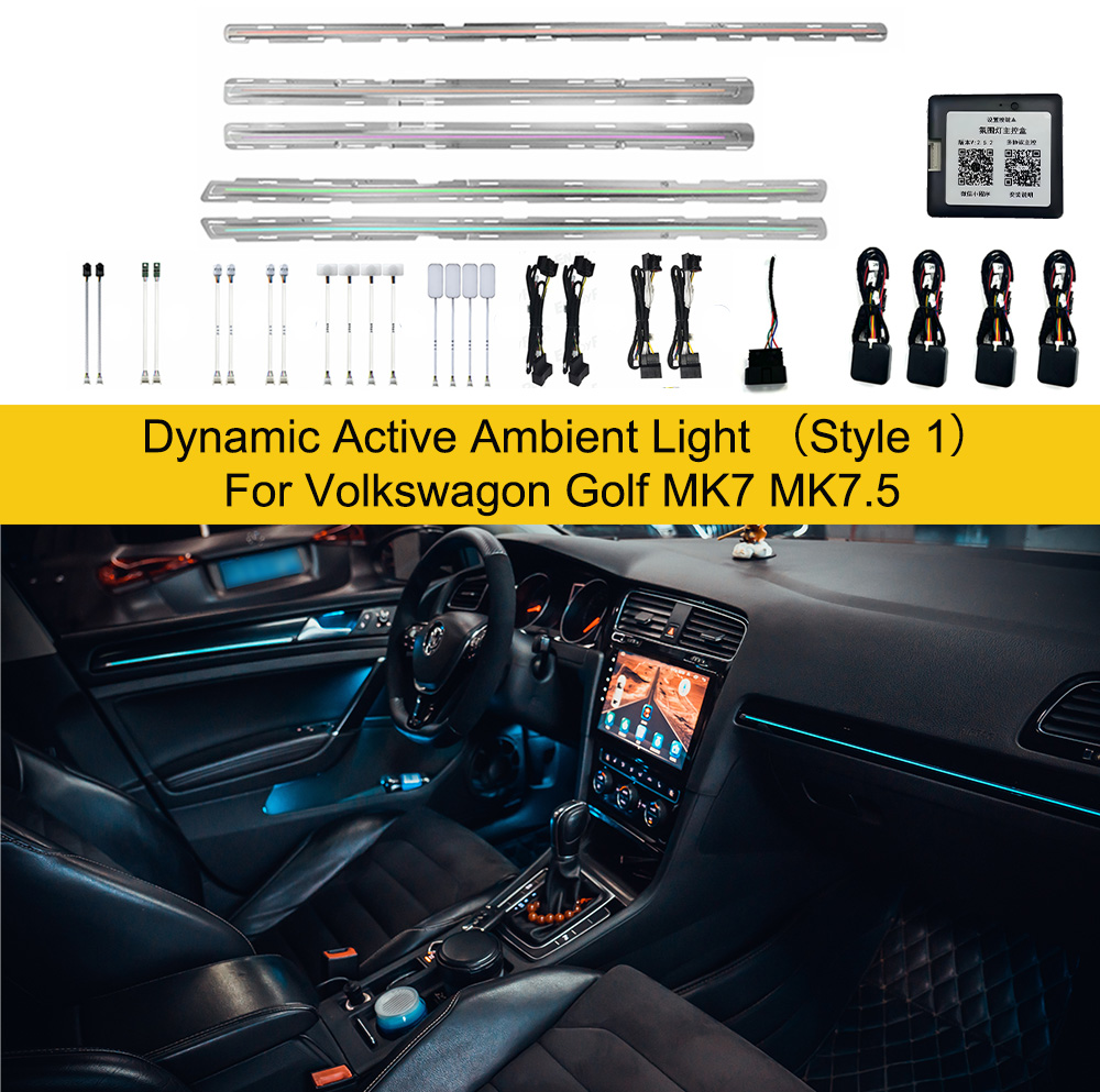 フォルクスワーゲン ゴルフ MK7 MK7.5、ゴルフ 7  - Interior Design Elements のレビューと価格