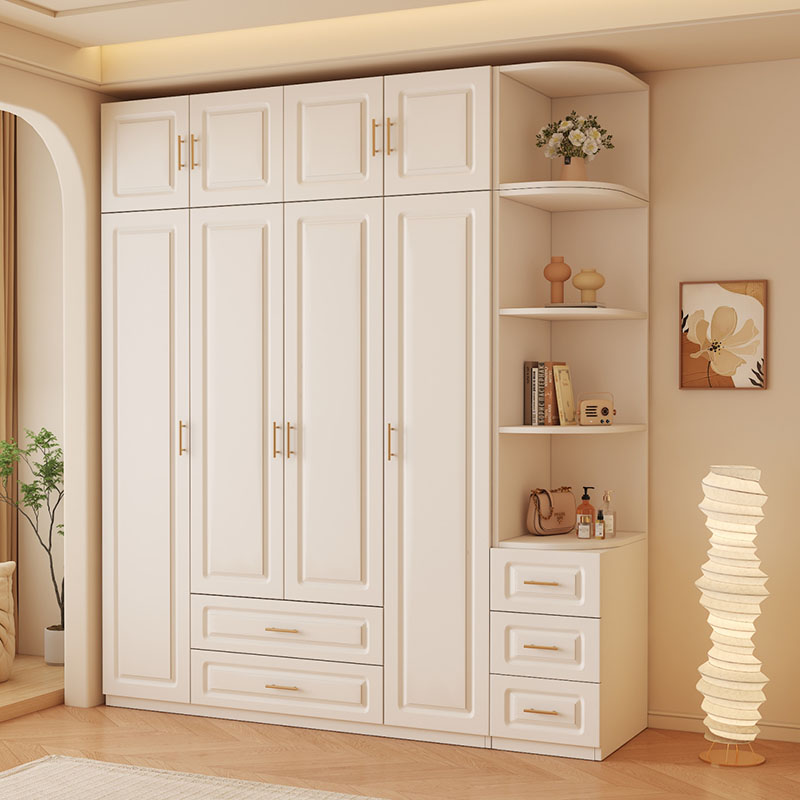 ホワイトクリームクローゼットアクセント北欧高級デザインデザイ - Interior Design White And Wood のレビューと価格