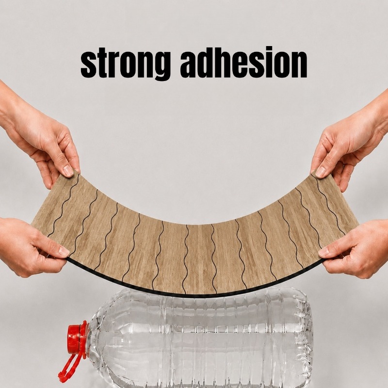 PVC木目調スラットウォールパネル 自己粘着壁紙 3Dテクス - Wall Panel 3D Texture のレビューと価格