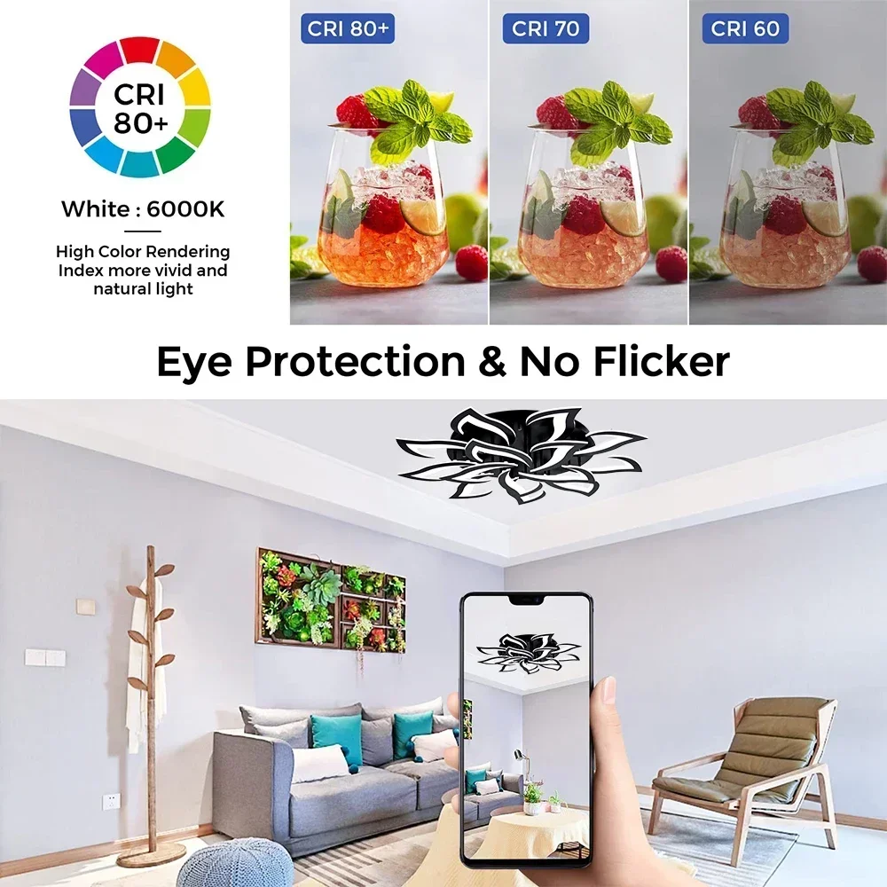 モダンなデザインのLEDペンダントシーリングライト,室内照明 - Interior Design Elements のレビューと価格