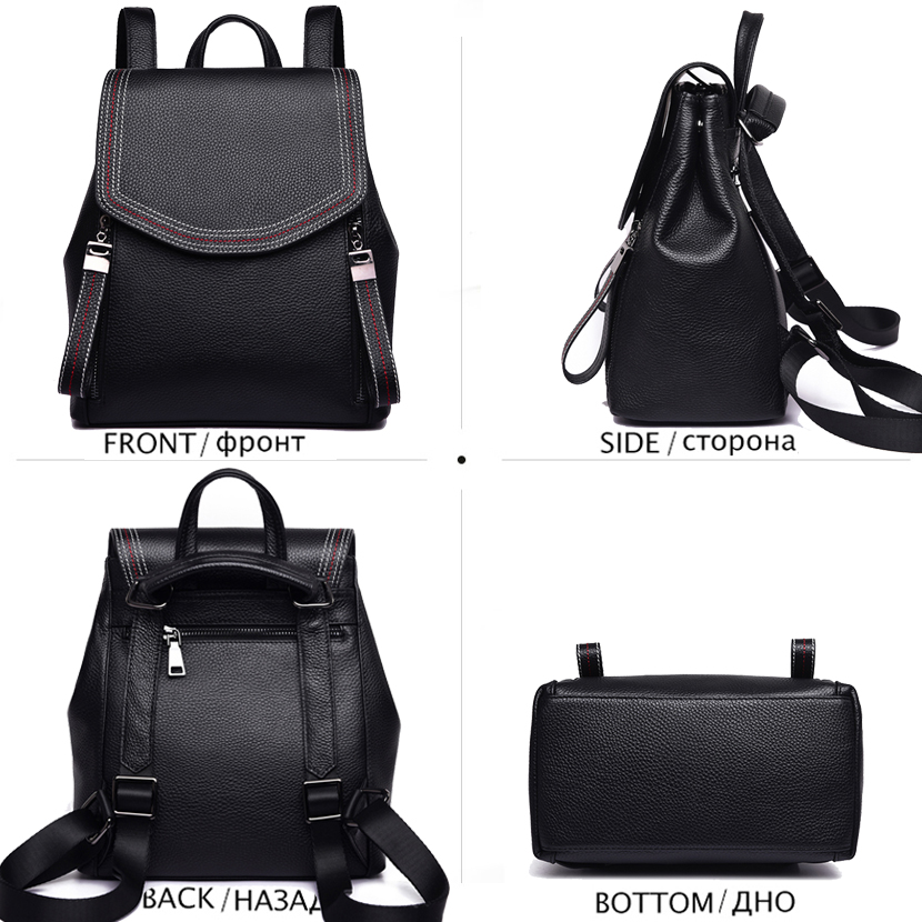 ファッション糸の女性バックパックデザイナー本革バックパック女 - Interior Design Women のレビューと価格