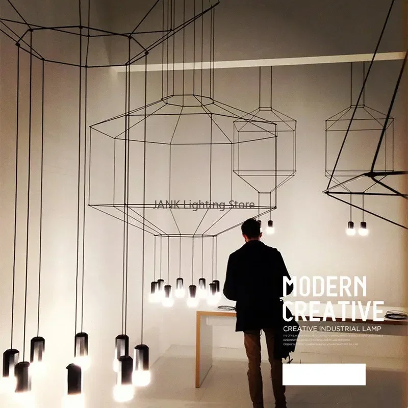 モダンなクリエイティブ階段LEDシャンデリアアクリルG9リビ - Interior Design Elements のレビューと価格