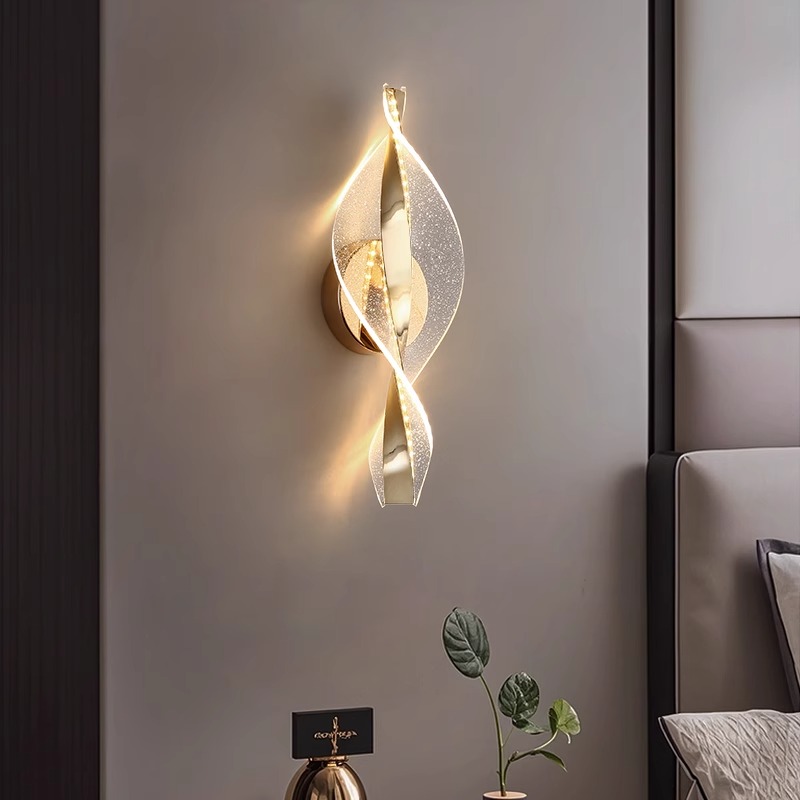 LEDモダンデザインウォールスコンス、光沢のあるインテリアラ - Interior Design Elements のレビューと価格