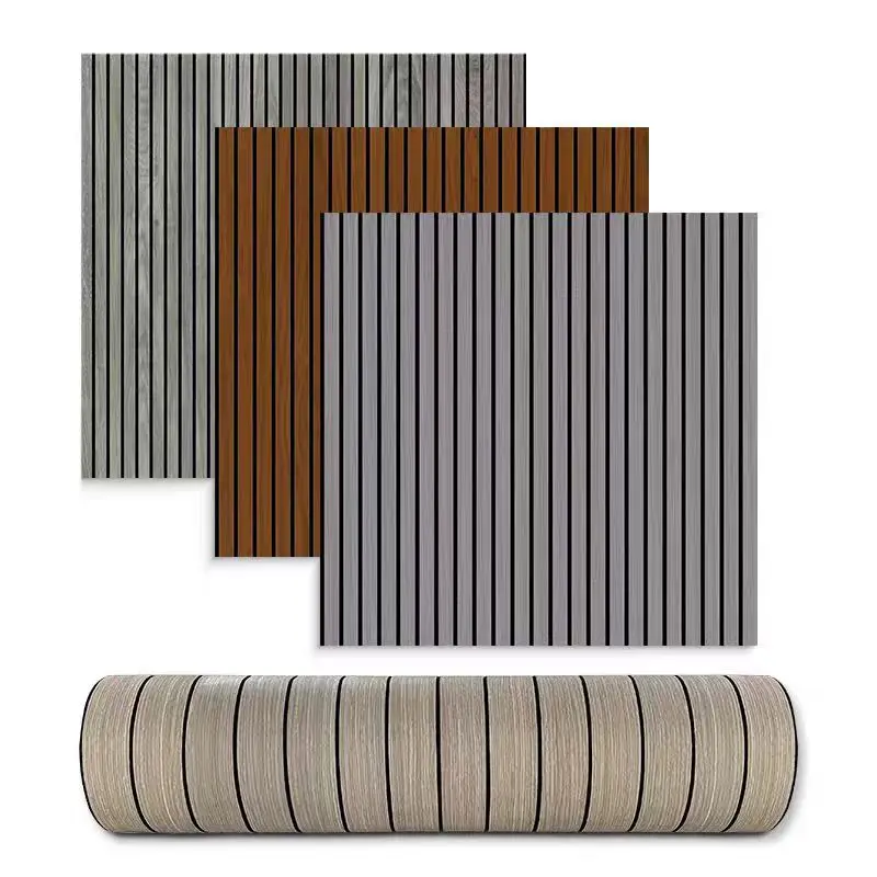 1ロール3D木製スラットウォールパネルピールアンドスティック - Wall Panel 3D Texture のレビューと価格