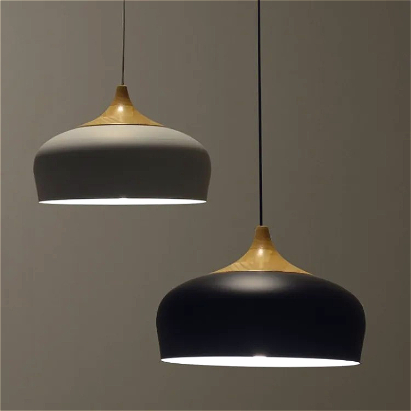 北欧アルミビッグランプシェード天井シャンデリアレストランアイ - Interior Design White And Wood のレビューと価格