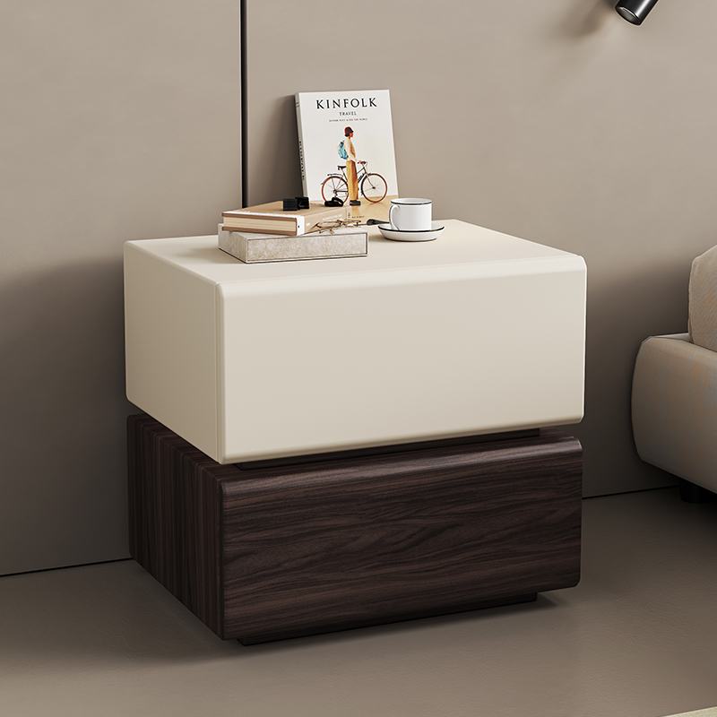 白いベッドサイドテーブル高級木製インテリアモダンなベッドサイ - Interior Design White And Wood のレビューと価格