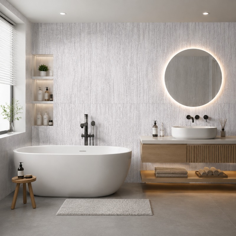3D石目調デザイン-自己粘着壁パネルPVCウォールタイルステ - Wall Panel 3D Texture のレビューと価格