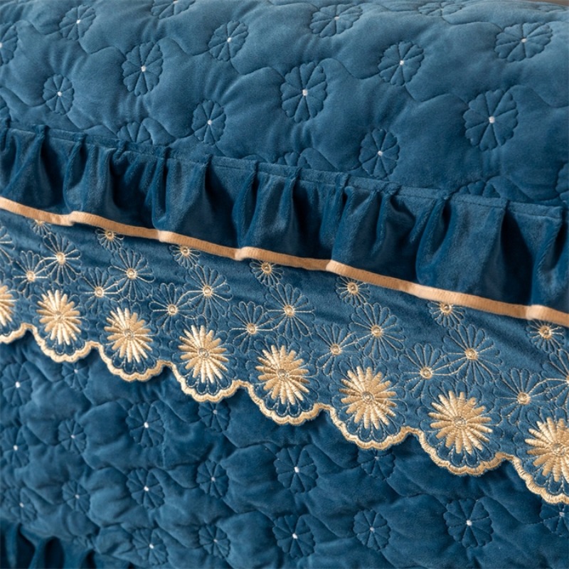 ポリエステル素材のミルクベルベット製ヘッドボード保護カバー、 - Velvet Cushion Cover のレビューと価格