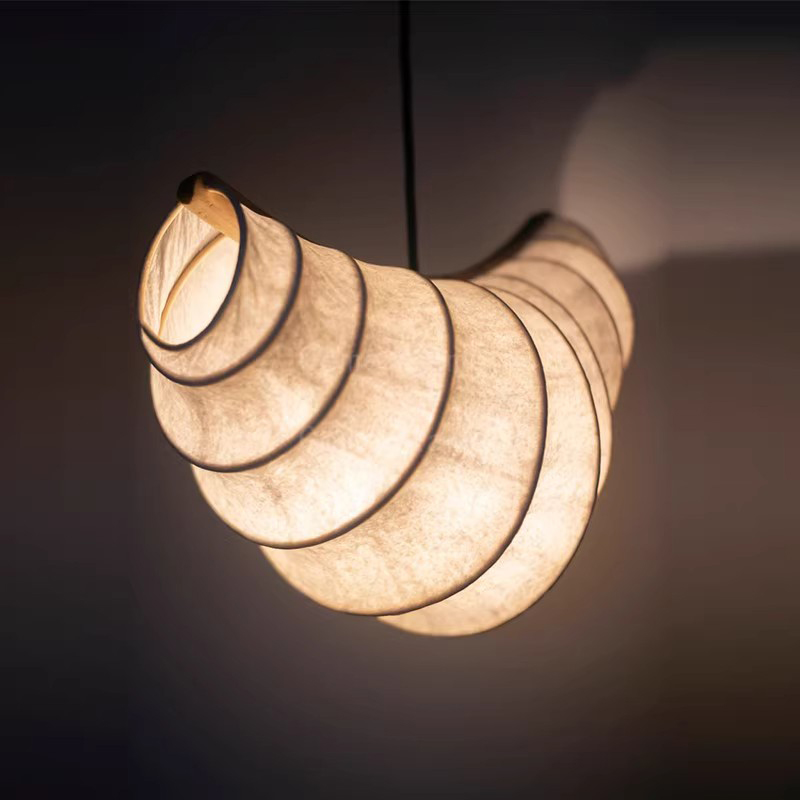 北欧ミニマリズムシルクウッドシルクデザイナーライトシャンデリ - Interior Design White And Wood のレビューと価格